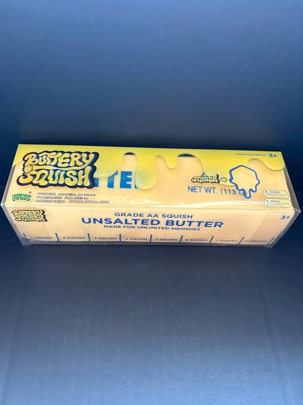Buttery Squish - Unsalted Butter Sensory Toy - Yellow